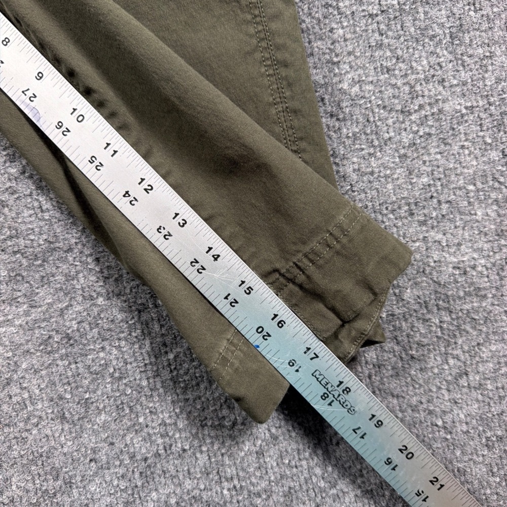 Duluth Rootstock Gardening Petal Pushers Capri Pants Womens 10 Olive Green - Picture 11 of 12